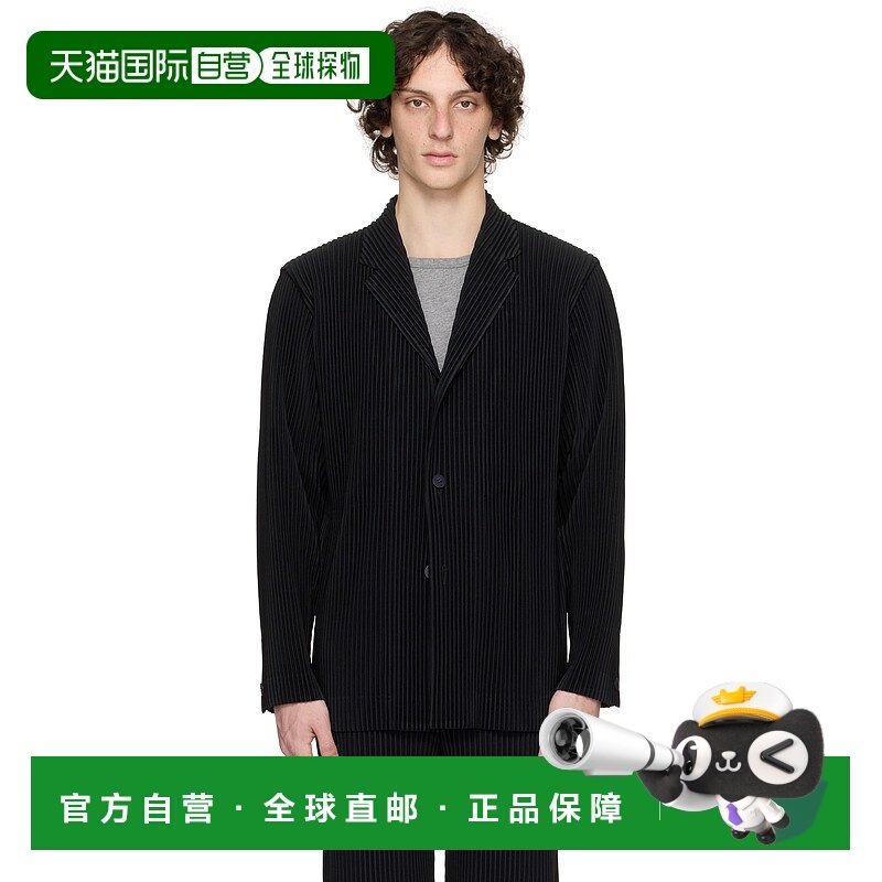 1h可退 潮奢 Homme Plisse Issey Miyake 男士 黑色 Tailored Ple