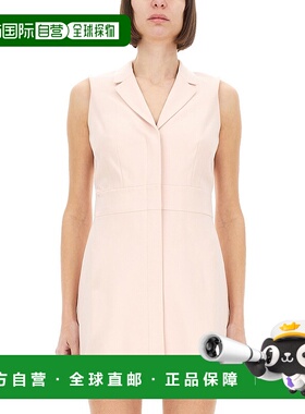 1h可退 潮奢 THEORY 希尔瑞 女士 SPEAR LAPELS 迷你连衣裙 O1109