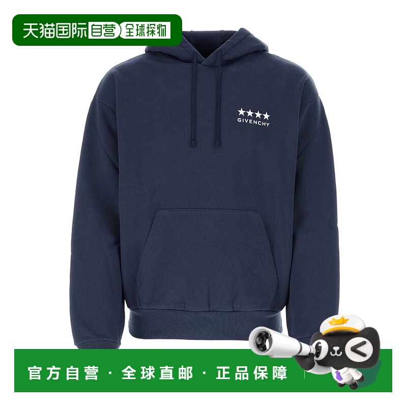 1h可退 GIVENCHY 男士针织毛衣 BMJ0LA3YJ5402 SS2024 黑色 长袖