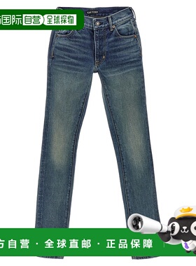 1h可退 TOM FORD 女士牛仔裤 PAD113DEX223HB601 SS2024 蓝色