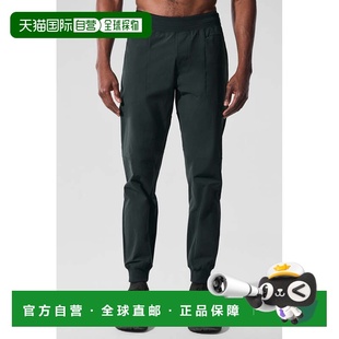 男款 纯色户外中腰松紧束脚休闲裤 m5084rEspresso yoga alo