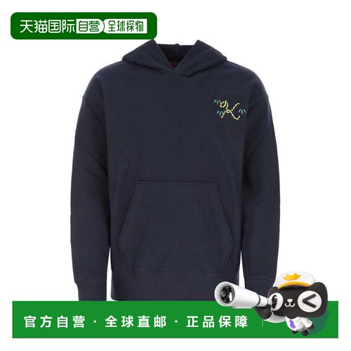 KENZO 男士卫衣 FC65SW4224ME77 AW2022 蓝色 Log【付后1h可退】