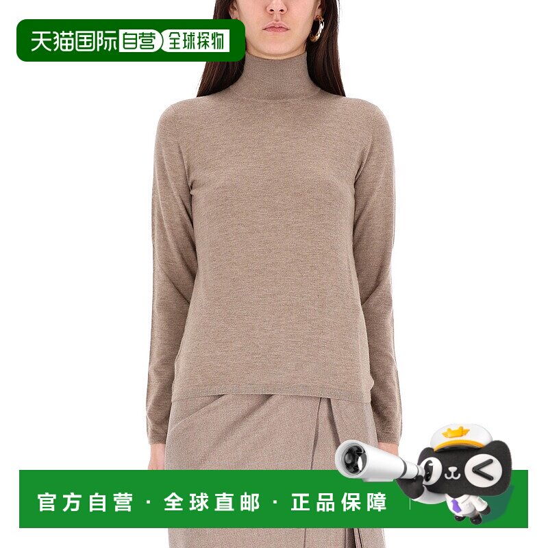 MAX MARA 女士针织衫 2521366072600271003 CO浅棕色羊绒连衣裙