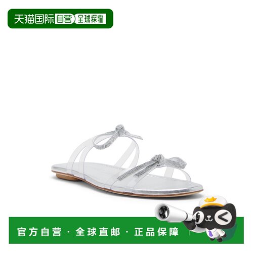 STUART WEITZMAN 女士凉鞋 SB581PVQSIL AW2022 白色拖鞋