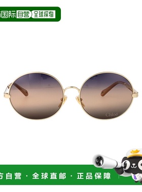 1h可退 CHLOÉ 女士眼镜 CH0281S002 SS2025 灰色 全框太阳镜