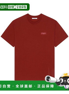 GIVENCHY 男士T恤 BM71NK3YSJ601 SS2025 红色 短袖T恤