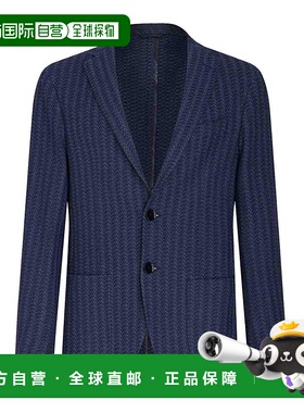 1h可退 ETRO 男士夹克 MRCB000299JM504B0665 SS2025 蓝色男装