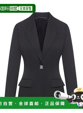 GIVENCHY 女士外套 BW30JM15CT001BLACK AW2024 黑色