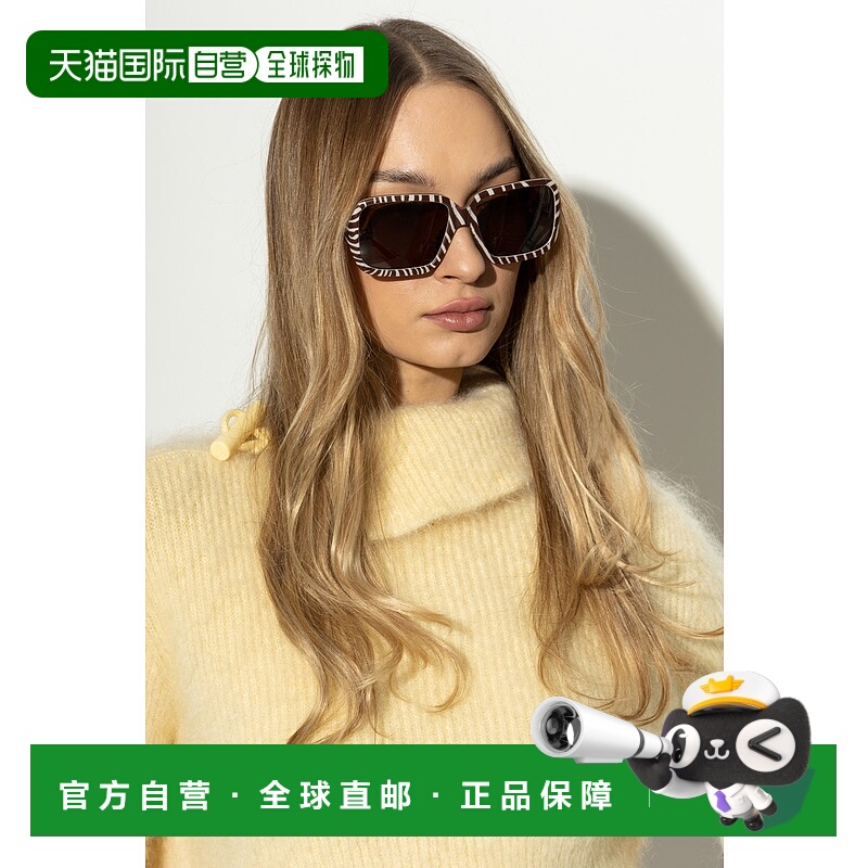 1h可退 JACQUEMUS 女士眼镜 JAC860C4SUN SS2025 棕色