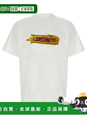 CARHARTT WIP 男士T恤 I03673402XX SS2026 白色 'Hot Cob' T-shi
