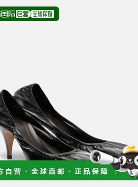 1h可退 潮奢 The Row 女士 Liisa 皮质浅口鞋 black黑色 舒适时尚