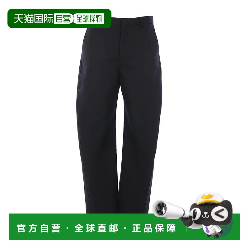 1h可退 GIVENCHY 男士休闲裤 BM51LY14XM001 AW2025 黑色 腰带袢