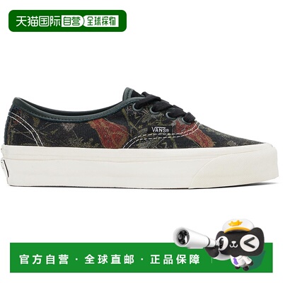 1h可退 潮奢 Vans 范斯 女士 黑色 Premium Authentic 44 Jacquar