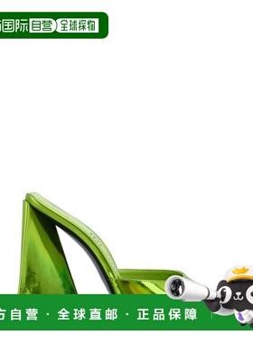 1h可退 潮奢 The Attico 女士 绿色 Devon 凉鞋 236WS000E086