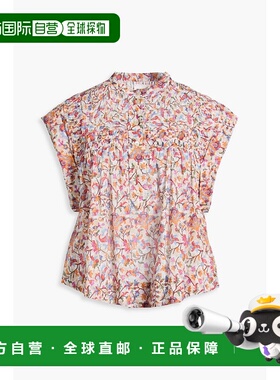 潮奢 ISABEL MARANT 女士 Leaza 印花棉纱衫 HT0003FAA3J08EECOR