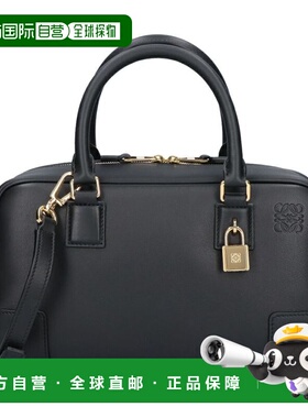 LOEWE 女士手提包 A039N07X161100 AW2025 黑色 拉链单肩包斜挎包