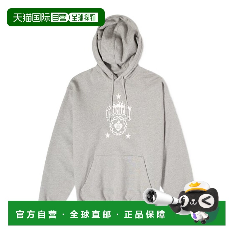 1h可退 GIVENCHY 男士针织毛衣 BMJ0LA3YHU055 SS2024 灰色 长袖