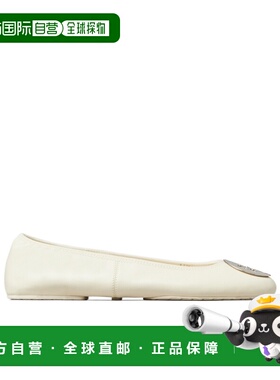TORY BURCH 女士休闲鞋 177201100 SS2026 白色 Reva 旅行芭蕾平