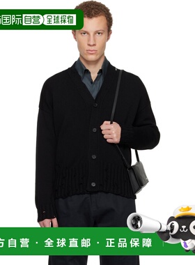 1h可退 潮奢 Marni 玛尼 男士 黑色 Symbol Cotton 开衫 CDMG0136