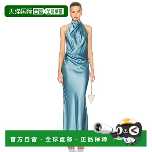 Sei The 女士 Bias TS9171长裙 1h可退 挂脖垂褶连衣裙 潮奢