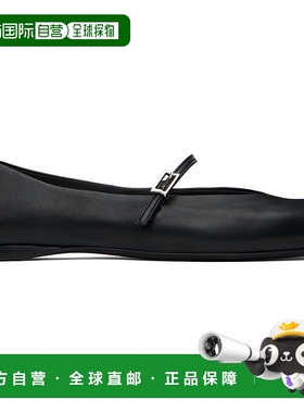 1h可退 潮奢 MaxMara 麦斯玛拉 女士 黑色 MmBallet 芭蕾鞋 25145