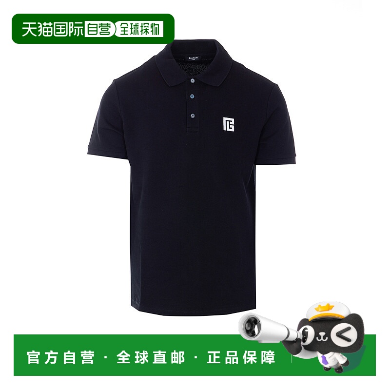 BALMAIN 男士T恤 GB085BC87EAB SS2026 黑色 Balmain T-Shirts An