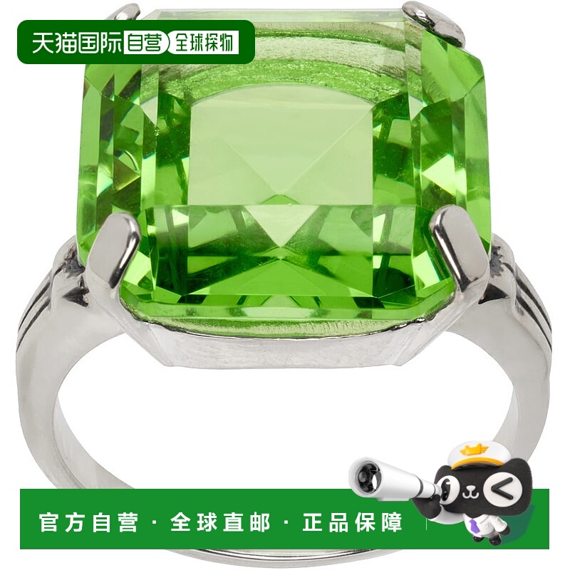 1h可退 潮奢 Mondo Mondo 女士 银色 Leroy 戒指 J32201LE05纯银