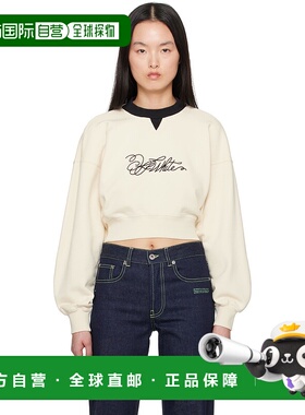 1h可退 潮奢 OFF-WHITE C O VIRGIL ABLOH 女士 灰白色 Script Cr