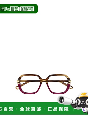 CHLOÉ 女士眼镜 CH0205O008 AW2024 红色 logo标识平光镜