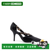 女士高跟鞋 Lady SD0495E037Z99 PINKO SS2026 黑色 Leather Deco