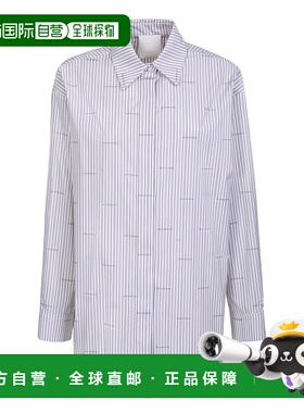 GIVENCHY 女士衬衫 BW612414P5020 SS2023 灰色 Light grey Over