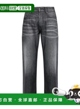 DIESEL 男士牛仔裤 A1704609M6302 AW2025 灰色 1980 D-EEPER牛仔