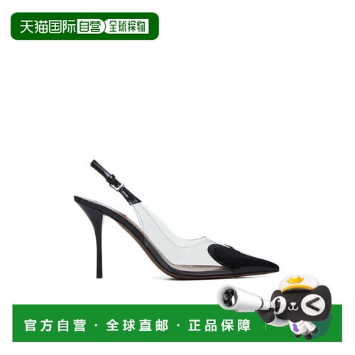 ALAIA 女士凉鞋 AA3E083CK150999 SS2026 黑色 Le Coeur slingbac