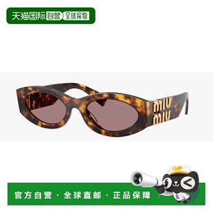 0MU MIU 11WS 棕色 女士太阳镜 0MU11WS14L20I