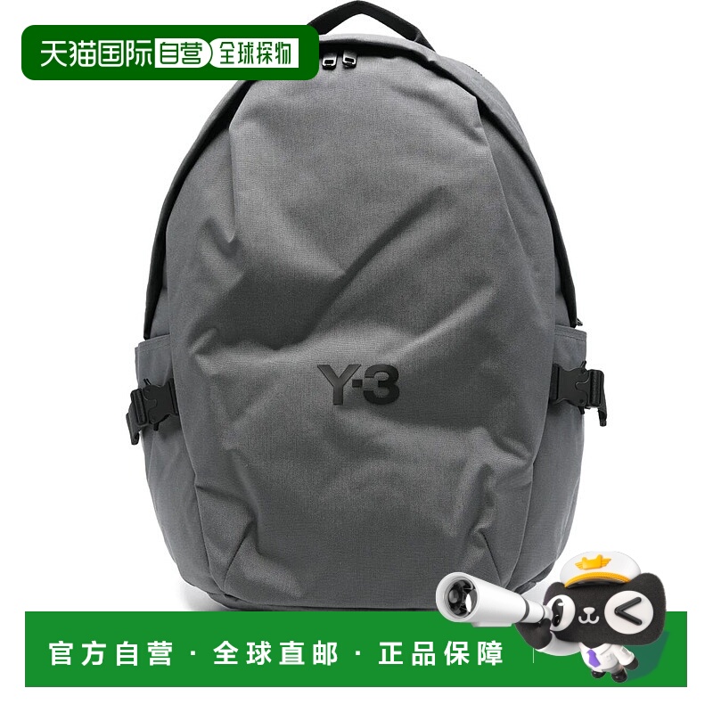 1h可退 Y-3 男士双肩包 KC0806GRANITE AW2025 灰色 