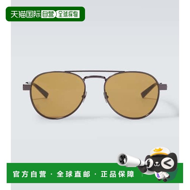 1h可退 潮奢 Saint Laurent 圣罗兰 男士 SL 708 飞行员太阳眼镜