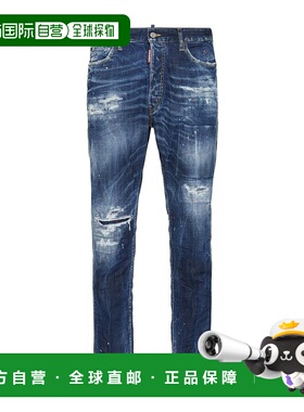 DSQUARED2男士牛仔裤S71LB1668D30010470直筒裤