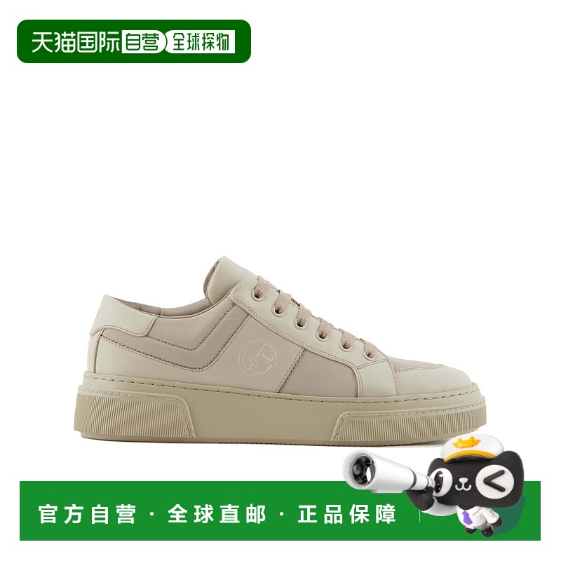 1h可退 潮奢 Armani 阿玛尼 男士 系带低帮休闲鞋 X2X172XN152