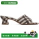 巴宝莉 女士 1h可退 棕色 Burberry Check 白色 潮奢 Sloane