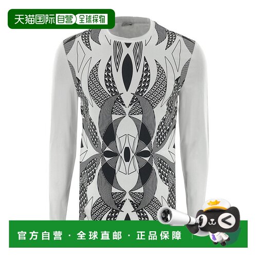 VERSACE 男士T恤 V800643VJ00196V7001 CO 白色 VERSACE men's T-