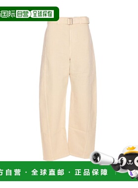 1h可退 潮奢 Lemaire 女士 繫腰直筒褲 PA326LD1065女装阔腿裤