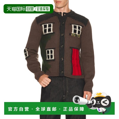 潮奢 J.W. Anderson 男士 House Polo 针织开衫 KW1512YN0461