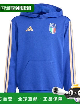 ADIDAS 男童卫衣 JY9518AZZURRO CO 蓝色 FELPA BAMBINO ITALIA F