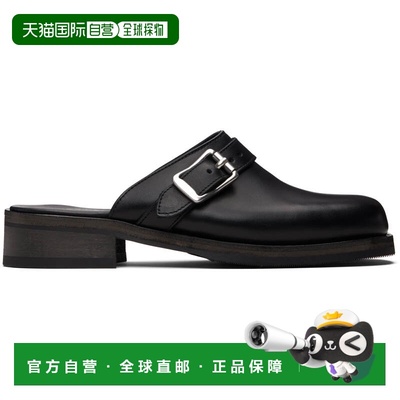 1h可退 潮奢 Our Legacy 男士 黑色 Camion 穆勒鞋 A2217CVSE