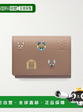 1h可退 潮奢 LOEWE 罗意威 女士 + Louis Wain Cats 印花皮革钱包