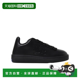 女士运动鞋 图案标识低帮休闲鞋 80955541 黑色 AW2024 BURBERRY