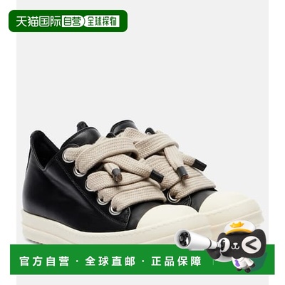 1h可退 潮奢 rick owens 瑞克 欧文斯 女士 Jumbolace 皮质运动鞋