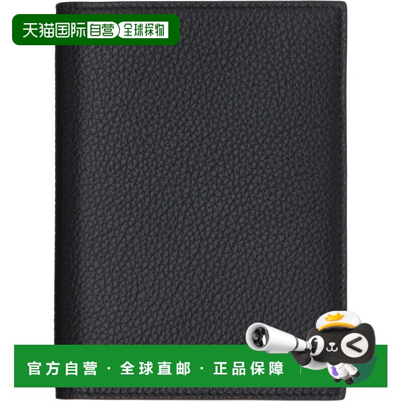 Tom Ford 汤姆 福特 男士 黑色 Soft Grain Leather T Line 护照
