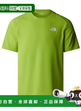 THE NORTH FACE 男士T恤 NF0A87H71MO AW2024 绿色