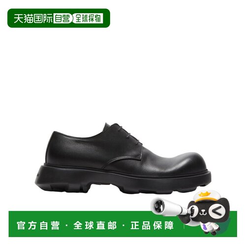 ACNE STUDIOS 男士商务正装鞋 BD0315900 CO 黑色 圆头系带德比鞋